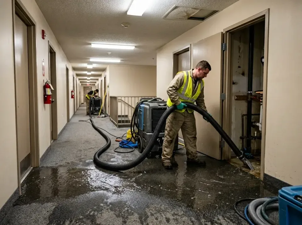 multi-unit-apartment-hallway-f-005 — frequently asked questions, Emergency Burst Pipe Water Extraction & Removal in Eaton, CO